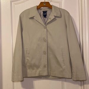 Gap Vintage Women’s Beige / Tan Blazer Suit Jacket Separate Size 6 EUC